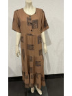 Женское штапельное платье бохо размер 52-54