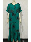 Женское штапельное платье бохо размер 52-54 1 шт.