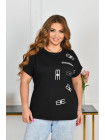 Футболка женская однотонная большие размеры 3,4 XL 12 штук Н-199