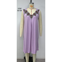 Жіноча нічна сорочка з мереживом великих розмірів 50-58 оптом