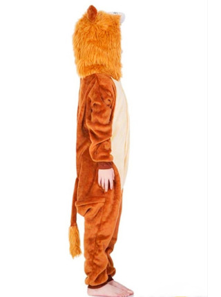 Детская пижама кигуруми Лев