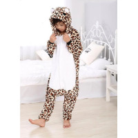 Детская пижама кигуруми Леопард
