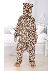 Детская пижама кигуруми леопард