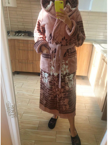  Женская пижама брючки и кофта с длинным рукавом