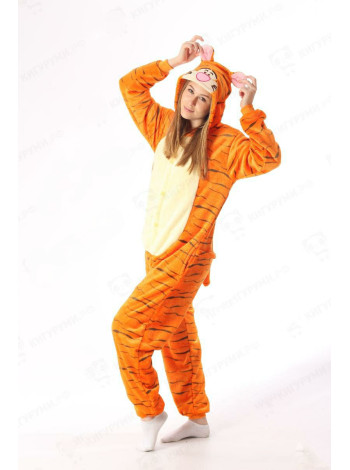 Махровая пижама-кигуруми Тигр