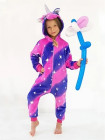 Детская пижама кигуруми единорог Галактика 
