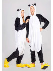 Махровая пижама-кигуруми Панда