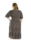 Штапельне літнє плаття для жінок широке 1 шт.