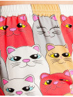 Трикотажний комплект-піжама топік та шорти з кошенятами