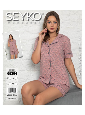 Жіноча піжама бавовна шорти та сорочка