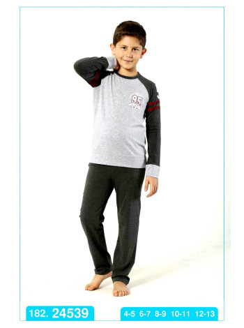 Піжама-костюм для хлопчиків бавовняна