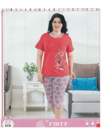 Жіноча піжама великого розміру Emre collectionті Туреччина розміри: 2XL,3XL,4XL