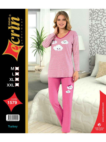 Женский костюм-пижама из кашемира