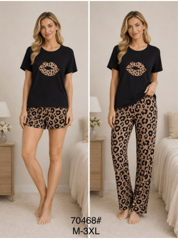 3-комплект, брюки +футболка+шорты